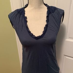 Marc by Marc Jacobs sleeveless top in navy.